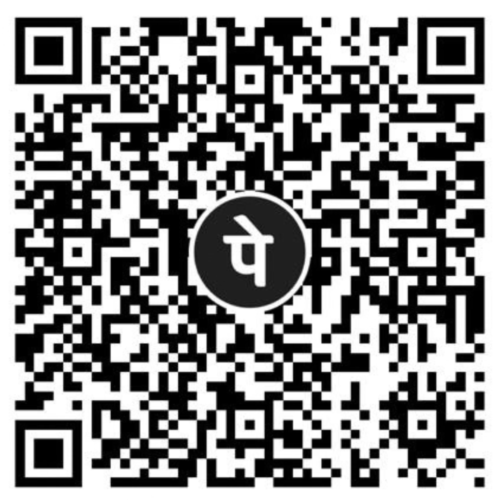 PhonePe QR code for Tribe After Tribe donations